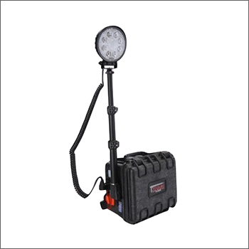 Remote Area Access Light - Ms Material, Silver Color | Energy Efficient Design, Long-lasting Battery Pack, Ideal For Remote Locations