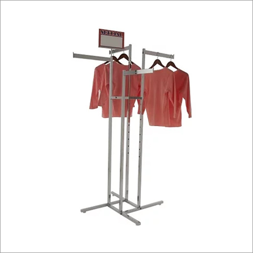 4 Way Browsers Cloth Display Stand Application: Commercial