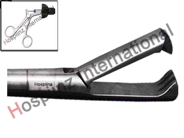 10 Mm Single Action Claw Forceps - Stainless Steel, Durable & Smooth Finish, Sterilized, Corrosion Resistant