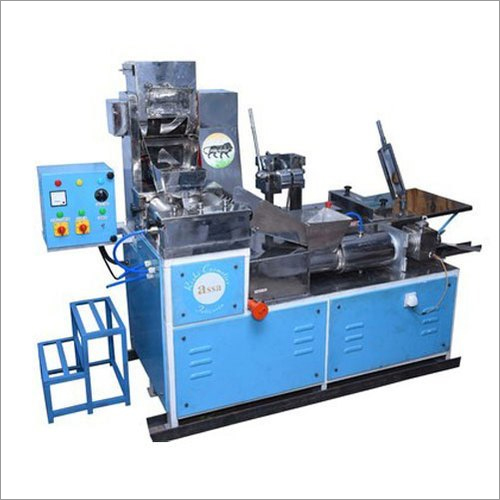 Automatic Soap Making Machine - Stainless Steel, 1500x1000x1500 mm | 3 kW Power, PLC Controlled, 100-150 Bars/Hour Capacity, 500 kg Weight