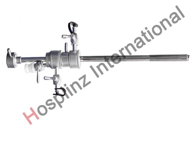 Hysteroscope Operative Sheath - Stainless Steel, 18fr Size With 5fr 1 Working Channel, Manual Operation, Sterilized, New Condition