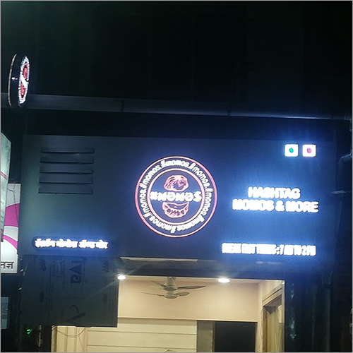 Chemist Led Sign Board - Metal Body, Custom Size Options | Industrial Application, Electric Power Supply
