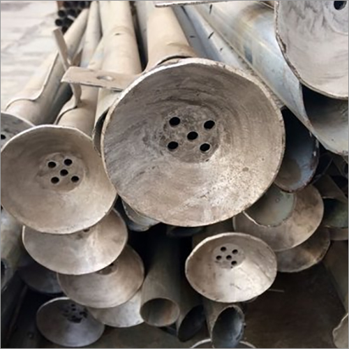Gi Earthing Pipe - Galvanized Iron, Cylindrical, Silver, Ground-Mounted, Circular Flanged Connector | High Durability, Corrosion Resistance, Extreme Temperature Suitability, Electrical Surge Protection
