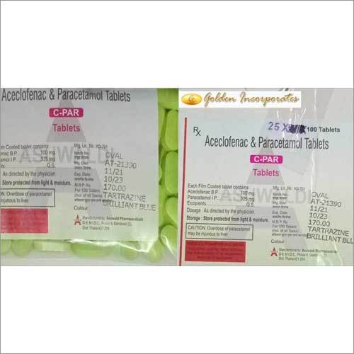 Aceclofenac And Paracetamol Tablets Recommended For: As Per Doctor Recommendation