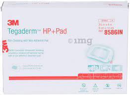 3M Tegaderm +Pad Film Dressing - 10x9 cm, Hypo-Allergenic Waterproof Dressing with Absorbent Non-Adherent Pad for Moist Wound Healing and Infection Prevention