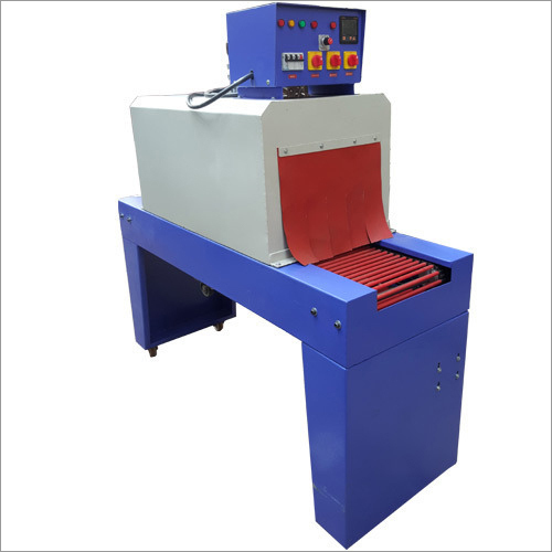 Industrial Shrink Wrapping Machine - Metal Build, Semi-Automatic Design | Human Machine Interface Control