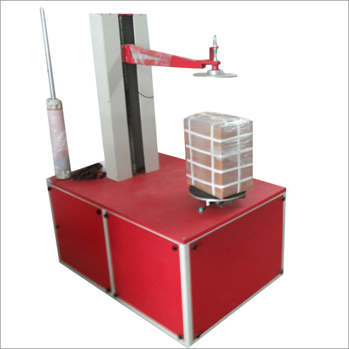 Box Stretch Wrapping Machine - Metal Build , Fully Automatic Operation Without Computerization
