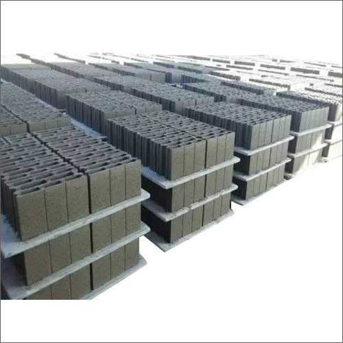 Multicolor Recycled Plastic Paver Block Pallet