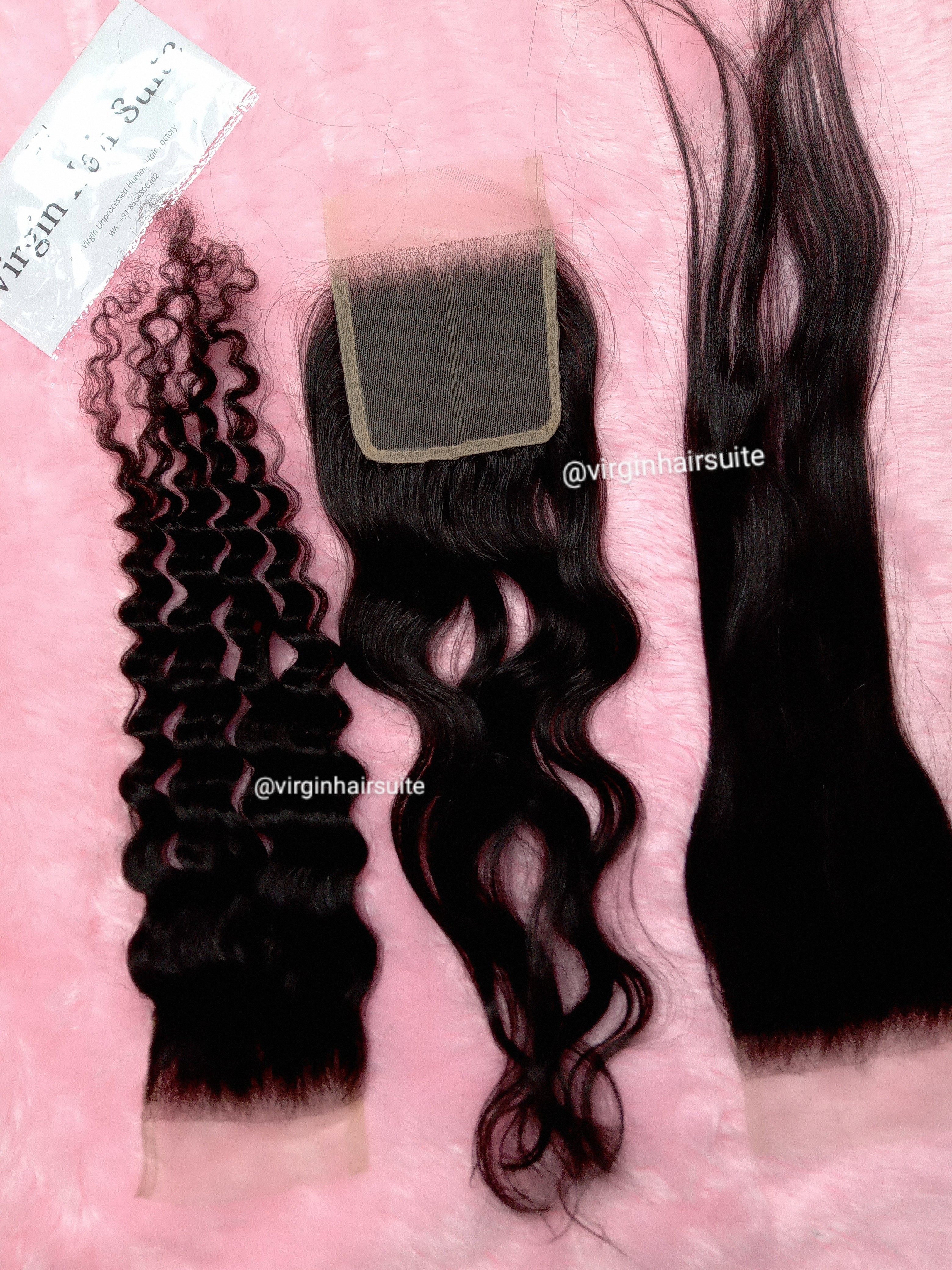 Lace Closure Hair Application: Profesional