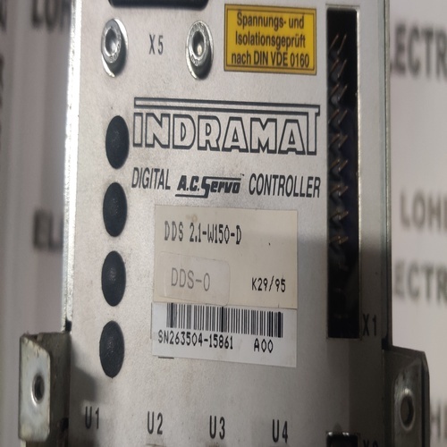 Indramat Digital Ac Servo Controller Dds 2.1-w150-d