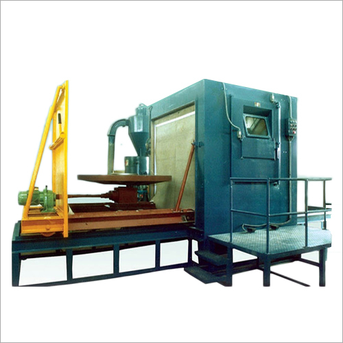 Tyre Mould Cleaning Machine - Color: Blue