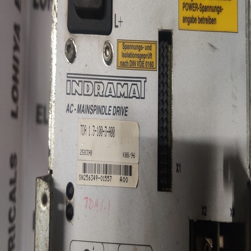 Indramat Digital Ac Servo Controller Tda1.3-100-3-a00