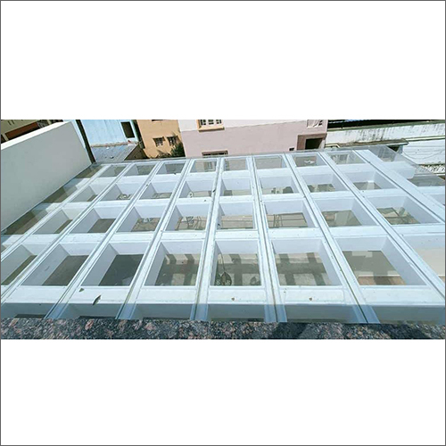 Terrace Glass Gazebo - Tempered Glass, 10x12 Feet, Elegant Clear Design | Versatile Use for House, Office, and Warehouse Spaces