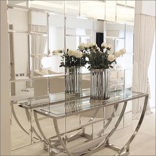 Decorative Diamond Wall Mirror - Customized Glass Design | Elegant and Stylish Decorative Accent for Any Home or Office Space