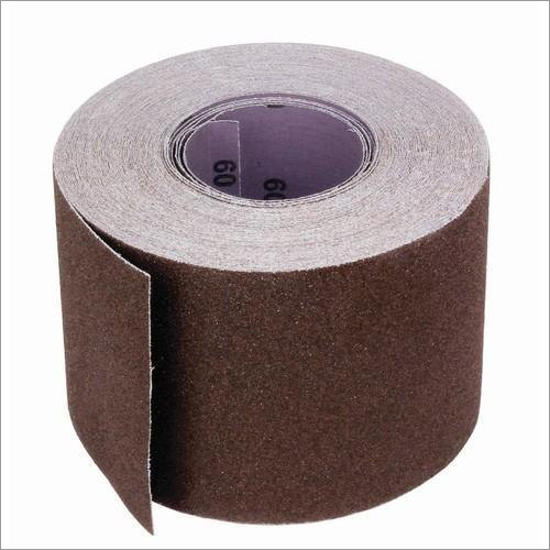 Abrasive Cloth Roll - Bonded Resin Material, 1-2 mm Thickness, Grit 60-120, Maroon Color | Industrial and Commercial Use, Versatile Size Options