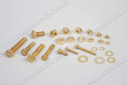 Brass Fasteners - Brass Material, Polished Finish, Golden Color | Versatile Use in Electrical Switches, Door Locks, and Transmission Systems
