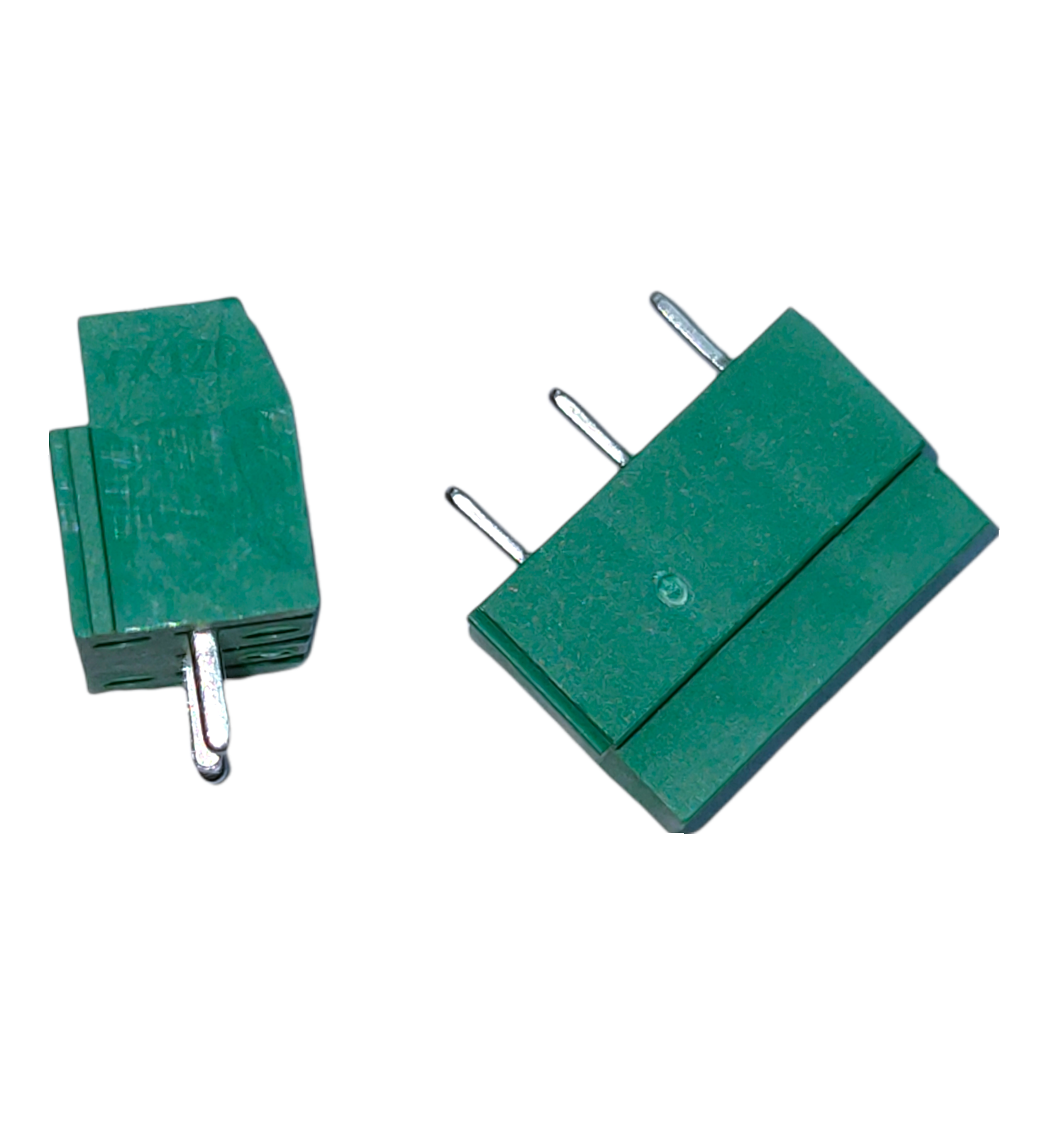 126 2 Pin And 3 Pin Terminal Connector - Industrial Application, Size 126, Green Color | Designed For Control Panel Systems