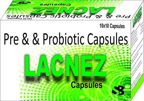PRE AND PROBIOTIC CAPSULE - HPMC, 300mg Fill Weight, 10x10 Count | Gut Health, Immune Support, Improved Digestion, Intestinal Balance, Normal Flora