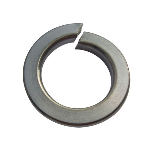 Spring Washer - Stainless Steel, 0.8mm Thickness, 1.3mm Width | Silver Color, Durable Design, Vibration Resistance