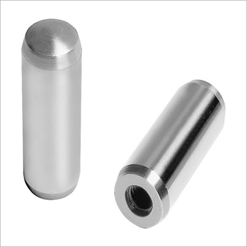 Cylindrical Dowel Pins - Stainless Steel SS304, 12mm Diameter x 5cm Length | Industrial Application, Silver Finish, IS 6689 Standard