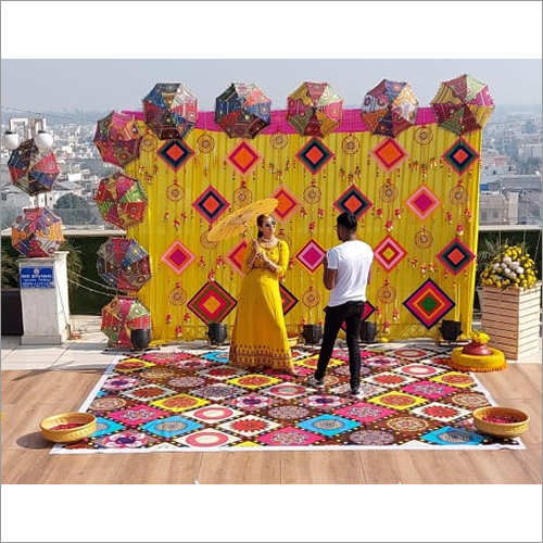 Wedding Haldi Decoration Services