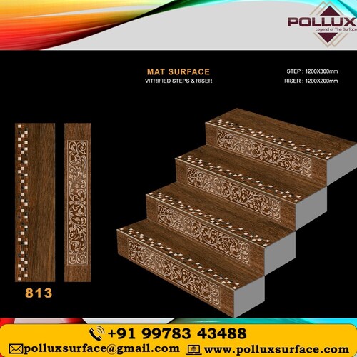 Riser Tile Application: Staiecase