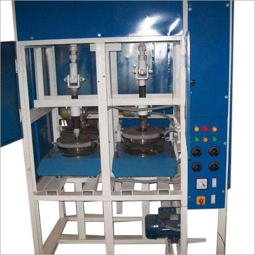 Mild Steel Fully Automatic Double Die Gear Box Dona Machine