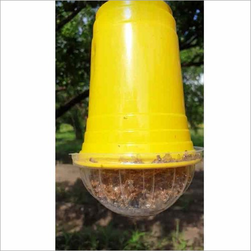 Fruit Fly Pheromone Trap - Plastic Material | Effective Pest Control For Agricultural Use, Specially Designed For Fly Trapping