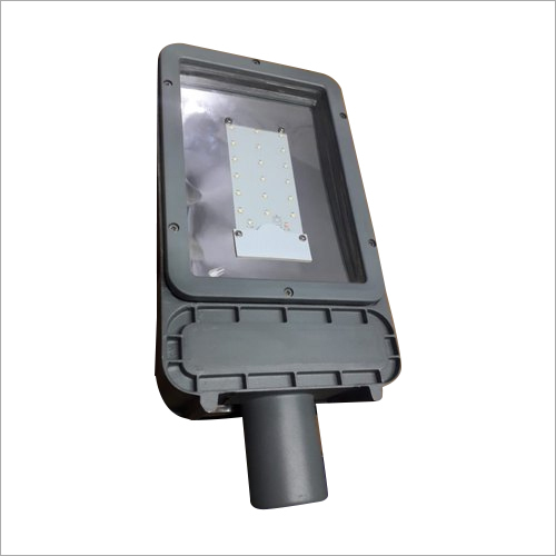 Battery Backup Ac Street Light - 30w Led, Aluminum Body, Ip66 Rating, Pure White Lighting, Sensor Equipped, High Efficiency, Energy Saving Design