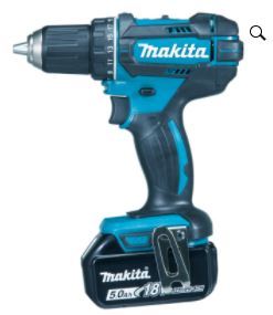 Green Makita Cordless Driver Drill Ddf482