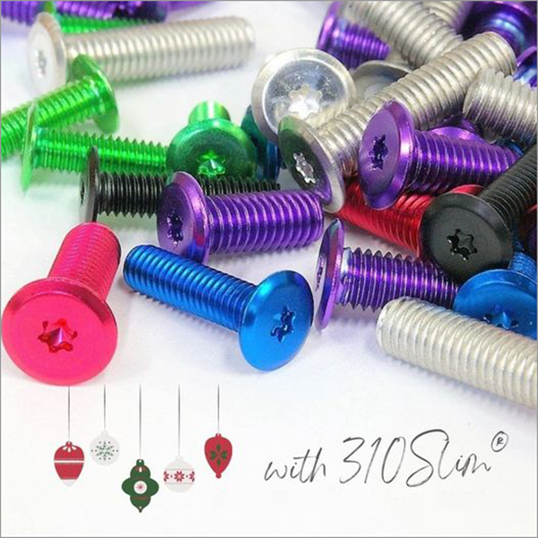 Polished Space And Weight Saving Screw