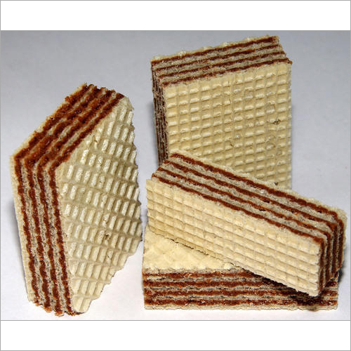Chocolate Wafers - Rectangular, Sweet Flavor, Cocoa/Hazelnut/Vanilla | 25.8% Fat, Eggless, 12-Month Shelf Life, Crispy Texture