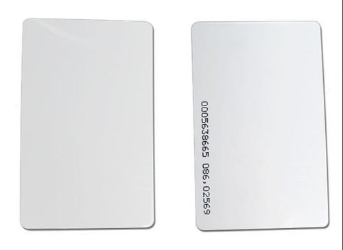 Plastic Access Cards - Polyvinyl Chloride, 85x54mm Rectangle, Multi Color, 800 Microns Thickness, Glossy Finish | Magnetic Stripe For Secure Access Control