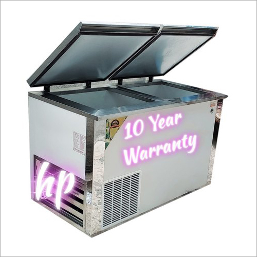 Stainless Steel Deep Freezer Capacity: 400 Liter/Day