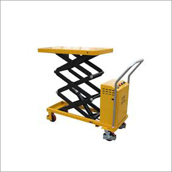 टिकाऊ अर्ध इलेक्ट्रिक मोबाइल कैंची लिफ्ट