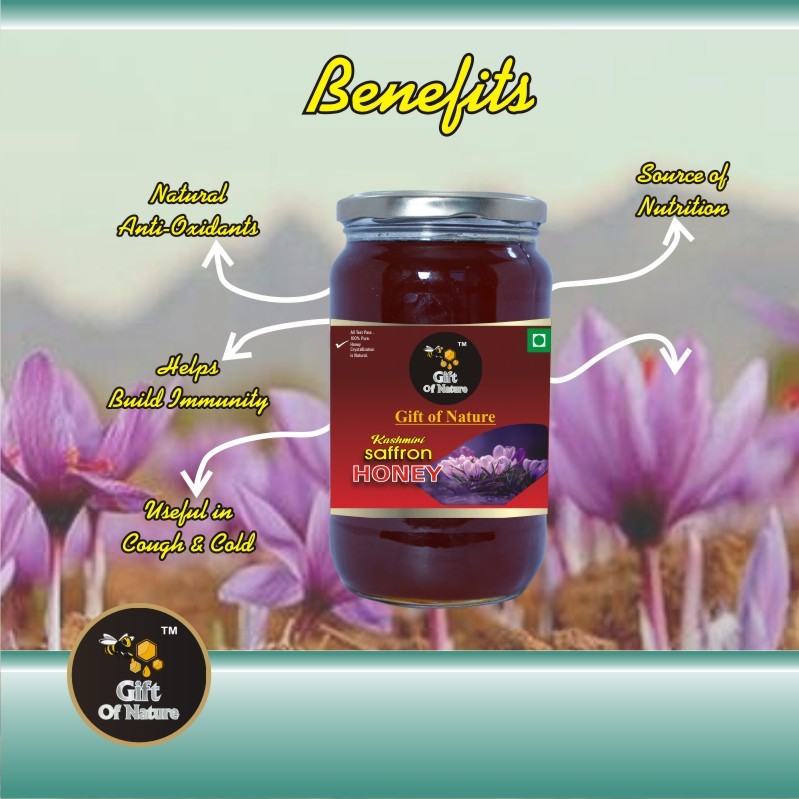 Kashmiri Saffron Honey