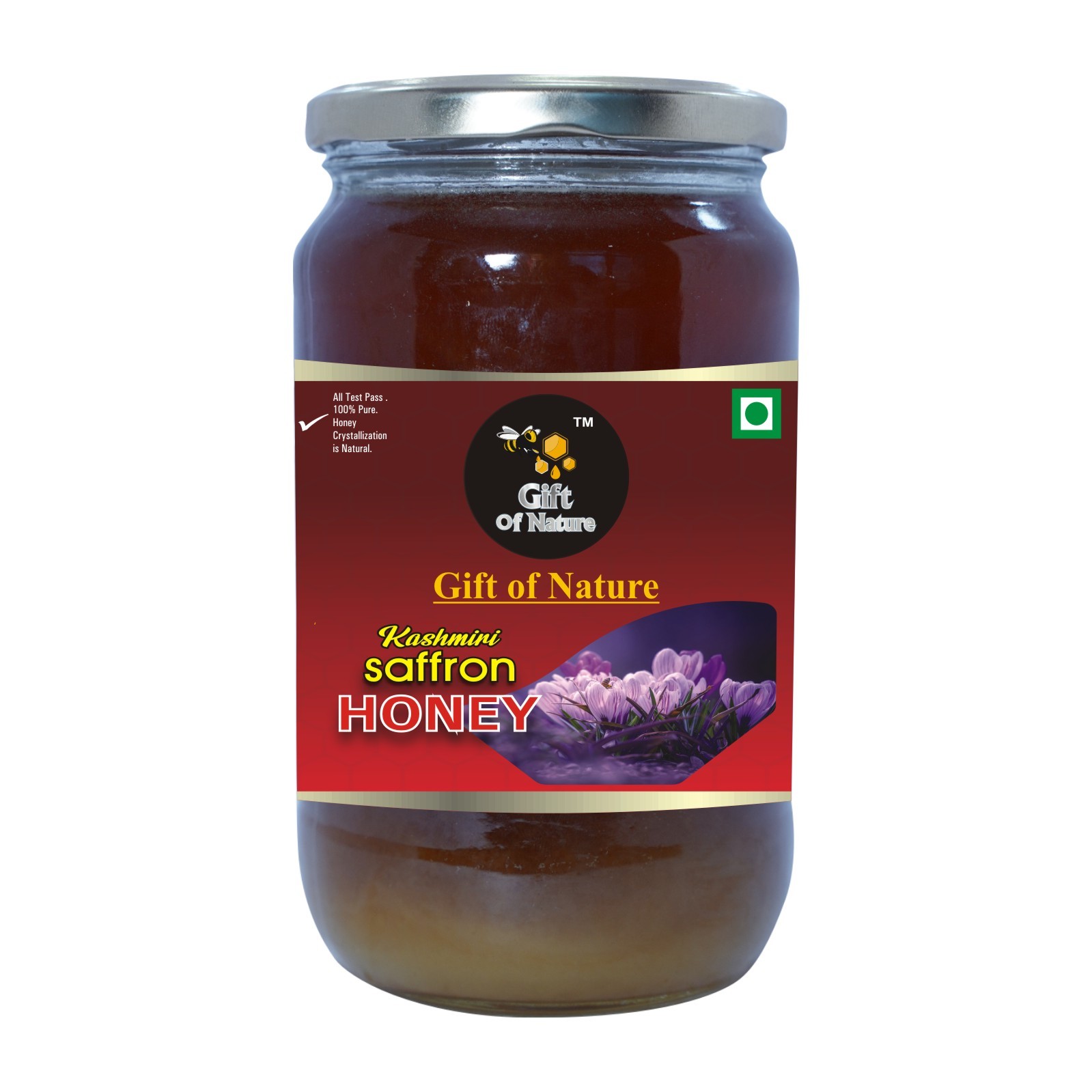 Kashmiri Saffron Honey