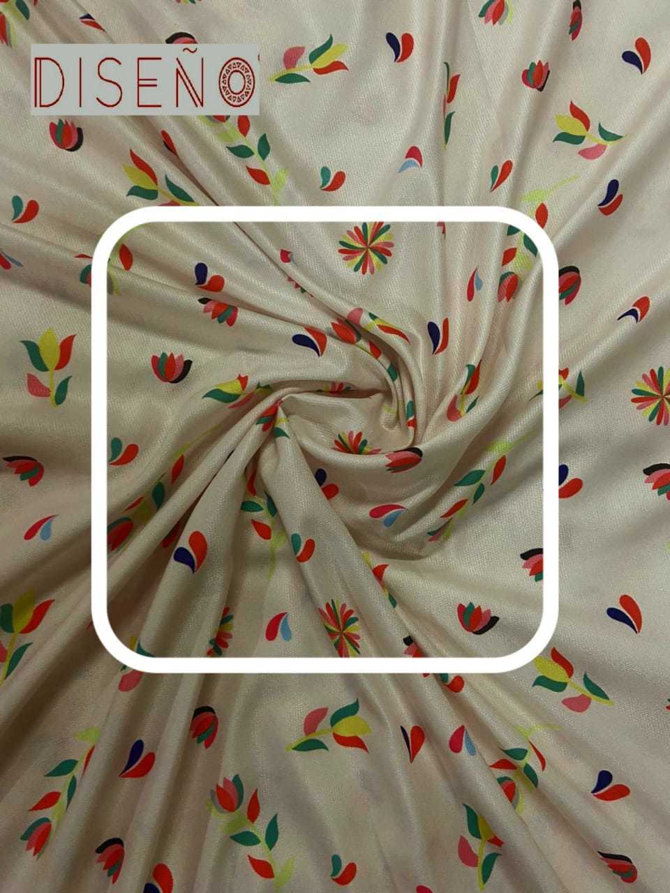 Pashmina Digital Print Fabrics - Polyester, 44 Inch Width, 100 Inch Length | Printed Texture, Colourfastness, Washable, Ideal For Kurti & Dress