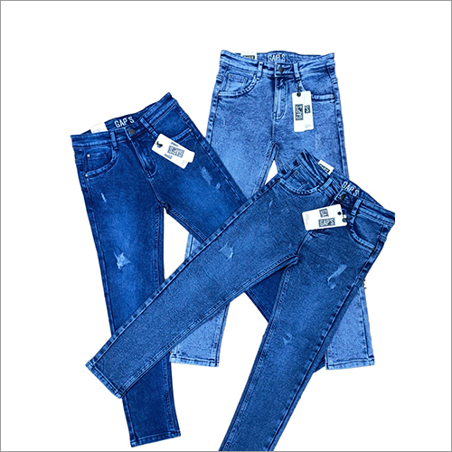 Boys Denims Jeans - Denim Material, Available in Sizes S, M, L, XL | Modern Style, Washable, Designed for Boys