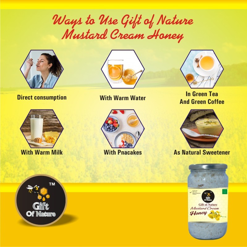 Mustard Cream Honey