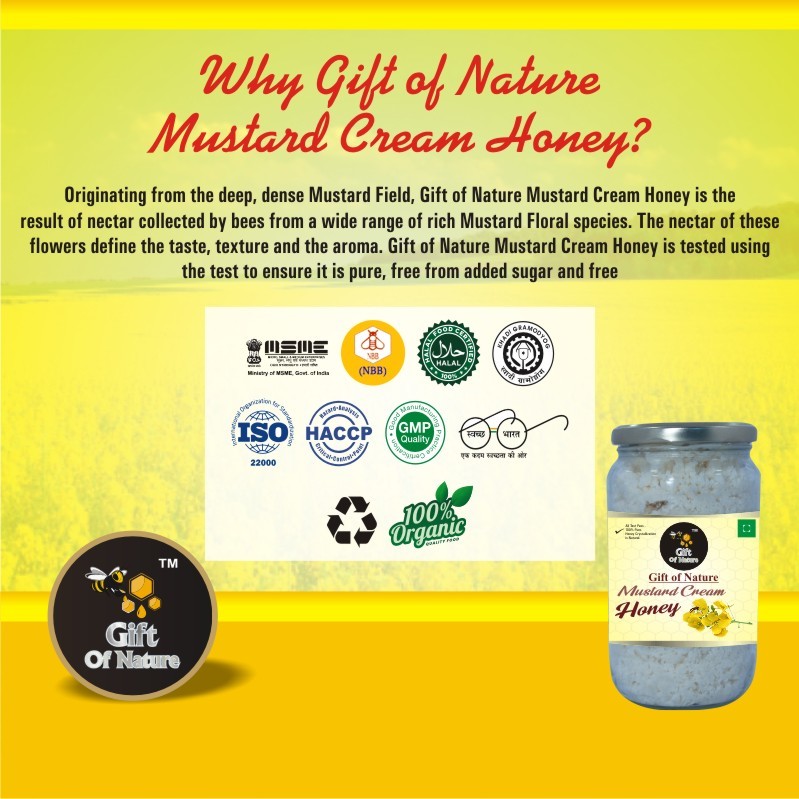 Mustard Cream Honey