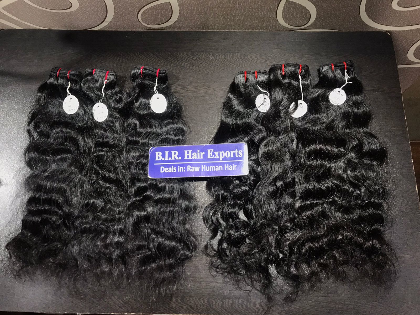 Raw Human Hair Extensions - Indian Human Hair, Black Color | Excellent Sheen, Odorless, No Tangle, No Shedding, Natural Appearance, Lightweight