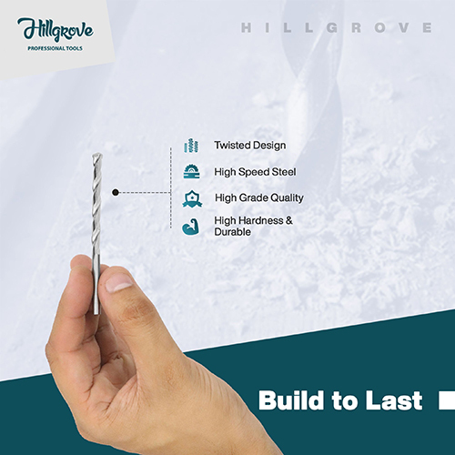 Hillgrove Hgdbs5mm4 Best Quality Most Running 5pcs Masonry Drill Bit Set