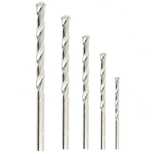 Hillgrove Hgdbs5mm4 Best Quality Most Running 5pcs Masonry Drill Bit Set