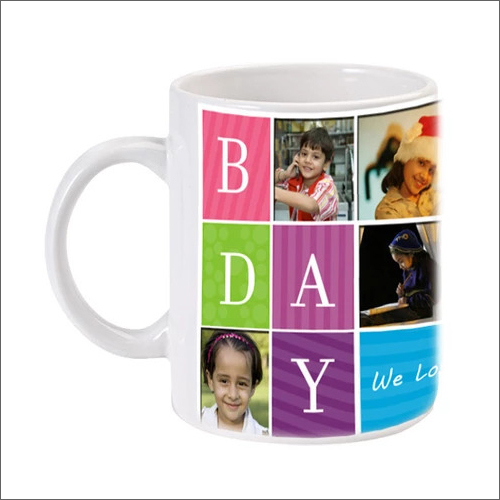 Sublimation Picture Printed Mug - Ceramic, Customized Design, Any Color | Eco Friendly, Ceramic Handle