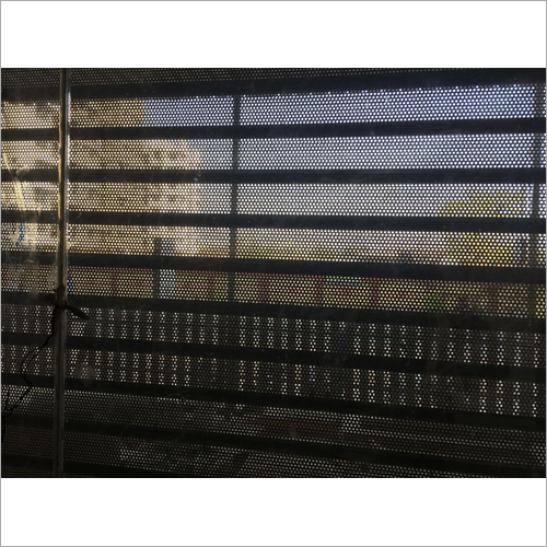 Perforated Rolling Shutter - Exterior Insulation, Versatile Material for Enhanced Durability and Light Control