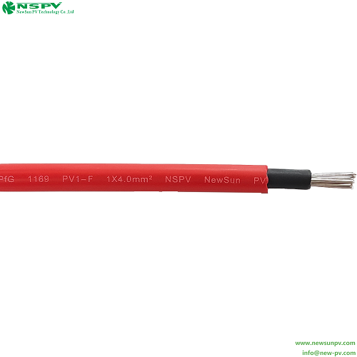 Iec131/h1z2z2-k Solar Dc Cable Tuv Certified Single Core Solar Pv Wire 1500v 1000v