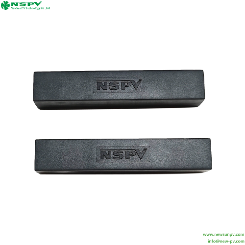 Black Nspv 1500vdc Bipv Junction Box Middle Type Solar Panel Junction Box For Bipv Solar System