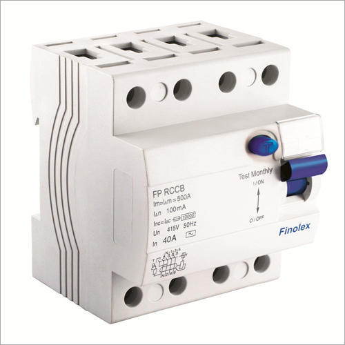 RCCB 40A 4 Pole 100MA