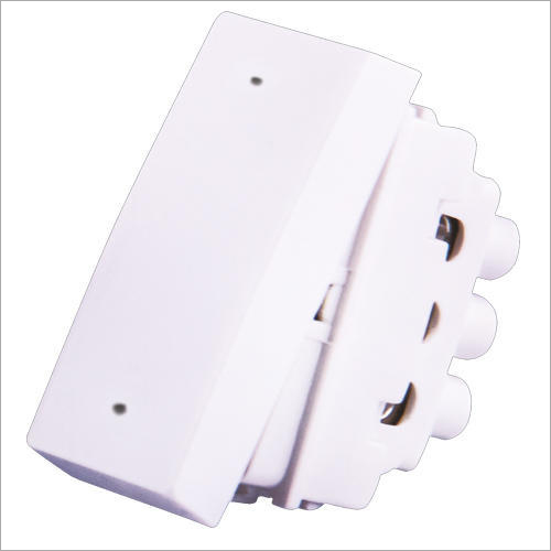 10A 2W 1M Plain Switch - Polycarbonate Material, White Color | Max Current: 10 Ampere, Rated Voltage: 2 Watt